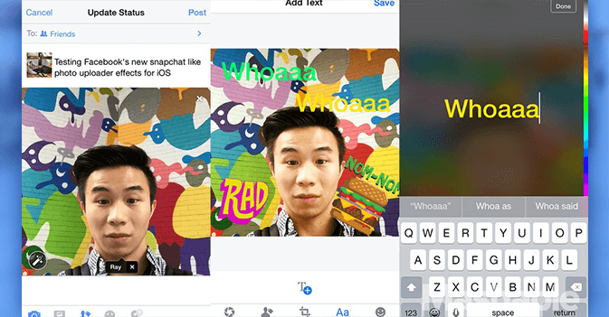 Новый фотосервис Facebook сильно напоминает Snapchat