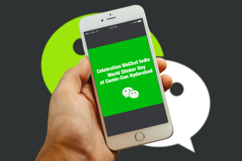 В Индии WeChat отметил мировой день стикера