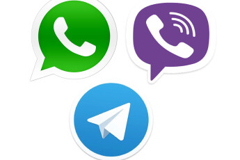 WhatsApp Telegram Viber